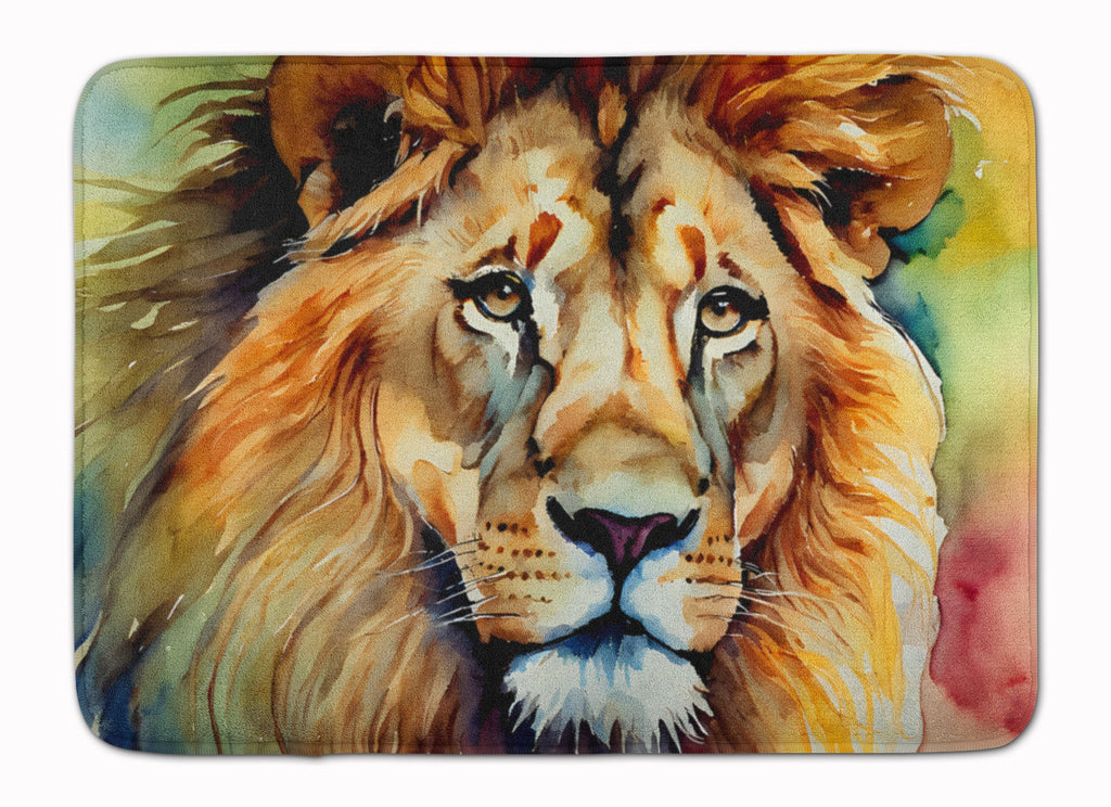 Lion Memory Foam Kitchen Mat Machine Washable Anti-Fatigue Cushion Comfort Bath or Kitchen Rug