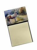 Llama Watercolor Sticky Note Holder Refillable Dispenser Desk Accessory 3x3 Pad Gift