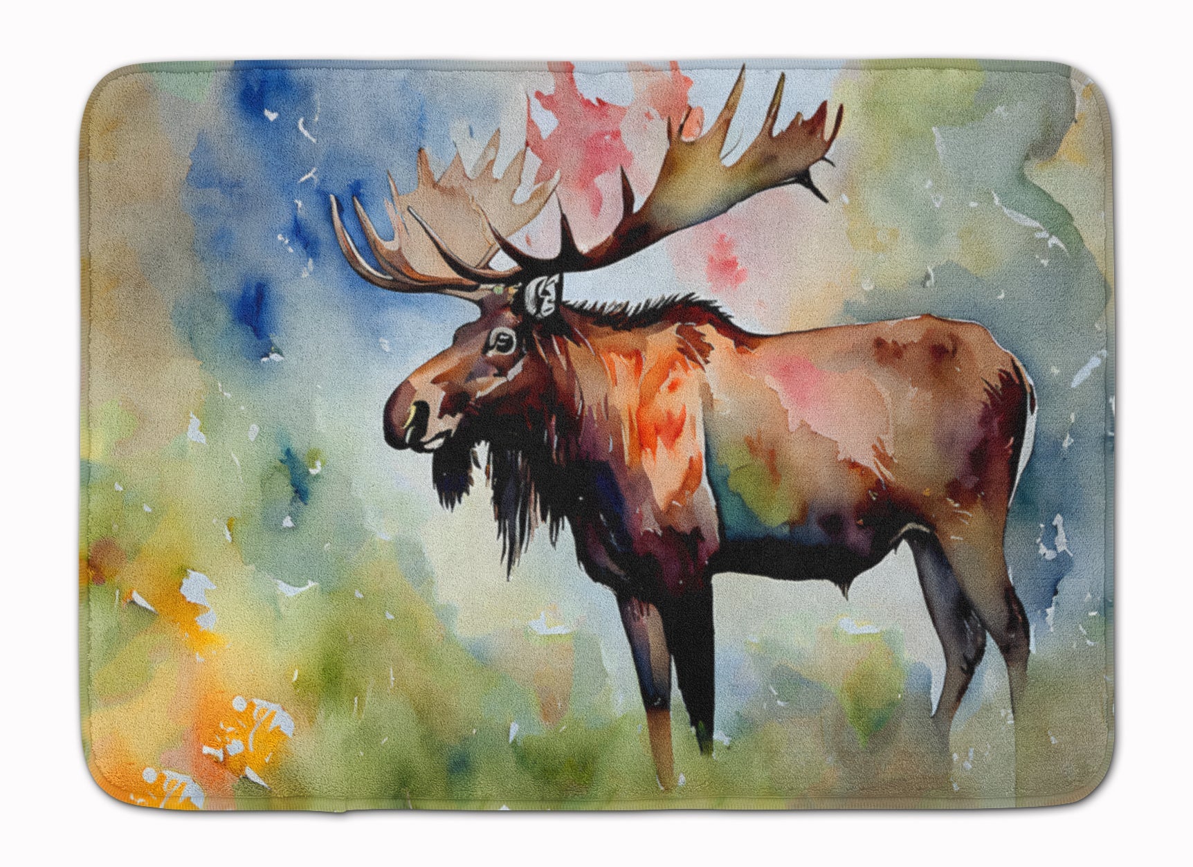 Moose Memory Foam Kitchen Mat Machine Washable Anti-Fatigue Cushion Comfort Bath or Kitchen Rug