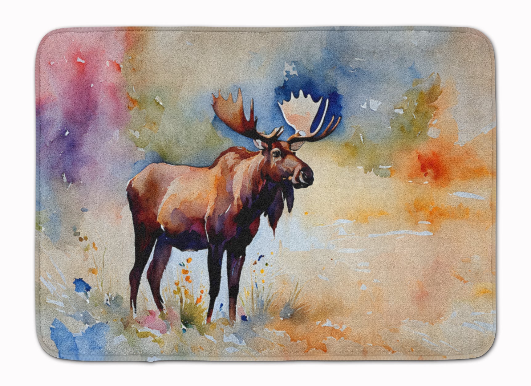 Moose Memory Foam Kitchen Mat Machine Washable Anti-Fatigue Cushion Comfort Bath or Kitchen Rug