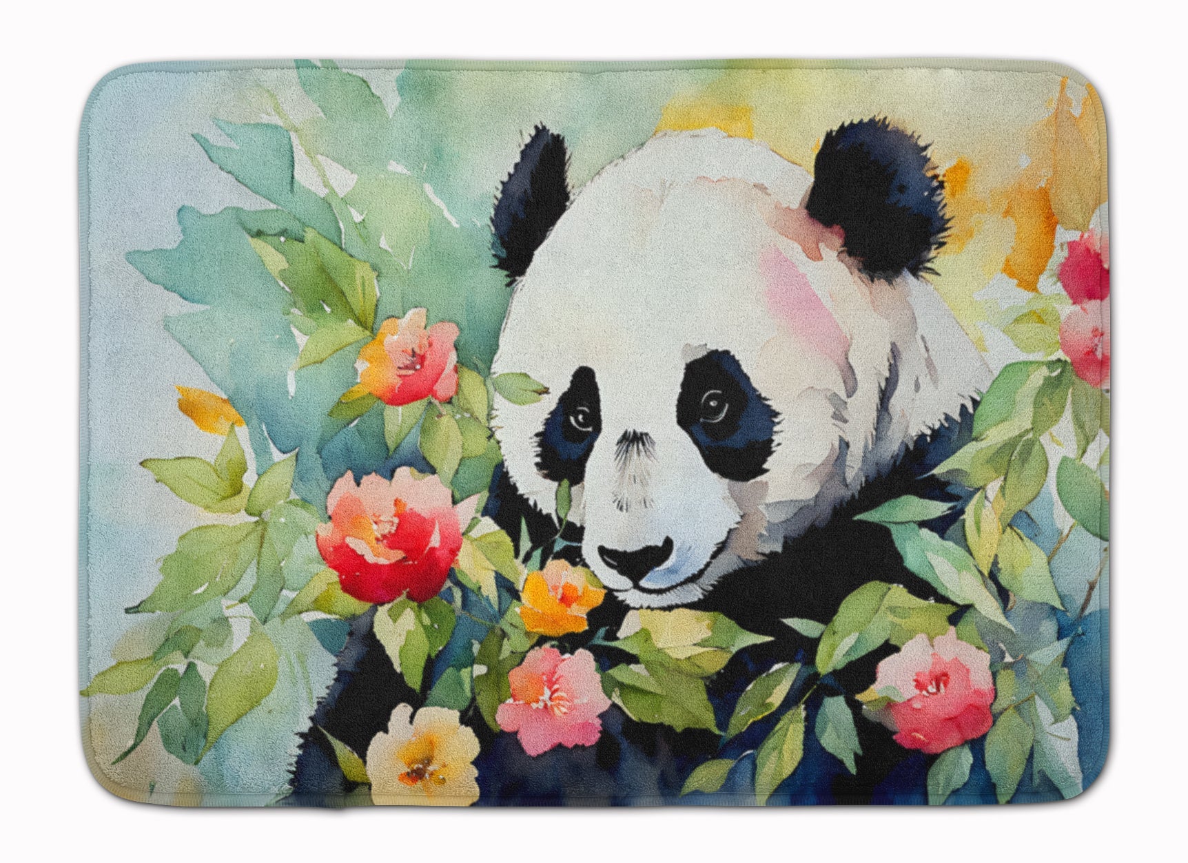 Panda Memory Foam Kitchen Mat Machine Washable Anti-Fatigue Cushion Comfort Bath or Kitchen Rug