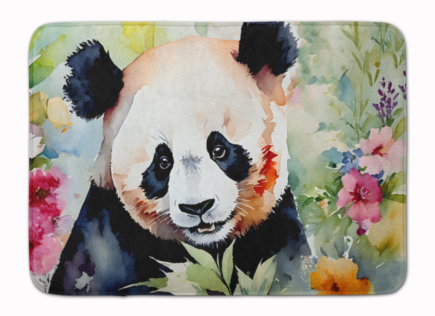 Panda Memory Foam Kitchen Mat Machine Washable Anti-Fatigue Cushion Comfort Bath or Kitchen Rug