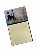 Panda Watercolor Sticky Note Holder Refillable Dispenser Desk Accessory 3x3 Pad Gift