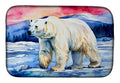 Polar Bear Dish Drying Mat Absorbent Dish Drying Mat Pad for Kitchen Counter Dish Drainer Mat for Countertop, 14 x 21", Multicolor
