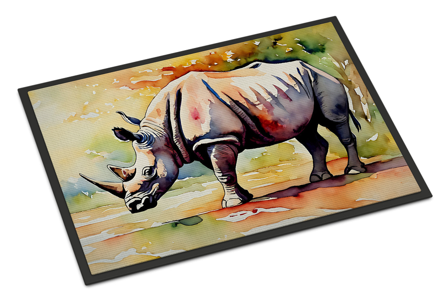 Rhinoceros Doormat Indoor Outdoor 18H X 27W Front Door Mat Rugs for Entryway, Non Slip Washable