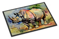 Rhinoceros Doormat Indoor Outdoor 18H X 27W Front Door Mat Rugs for Entryway, Non Slip Washable