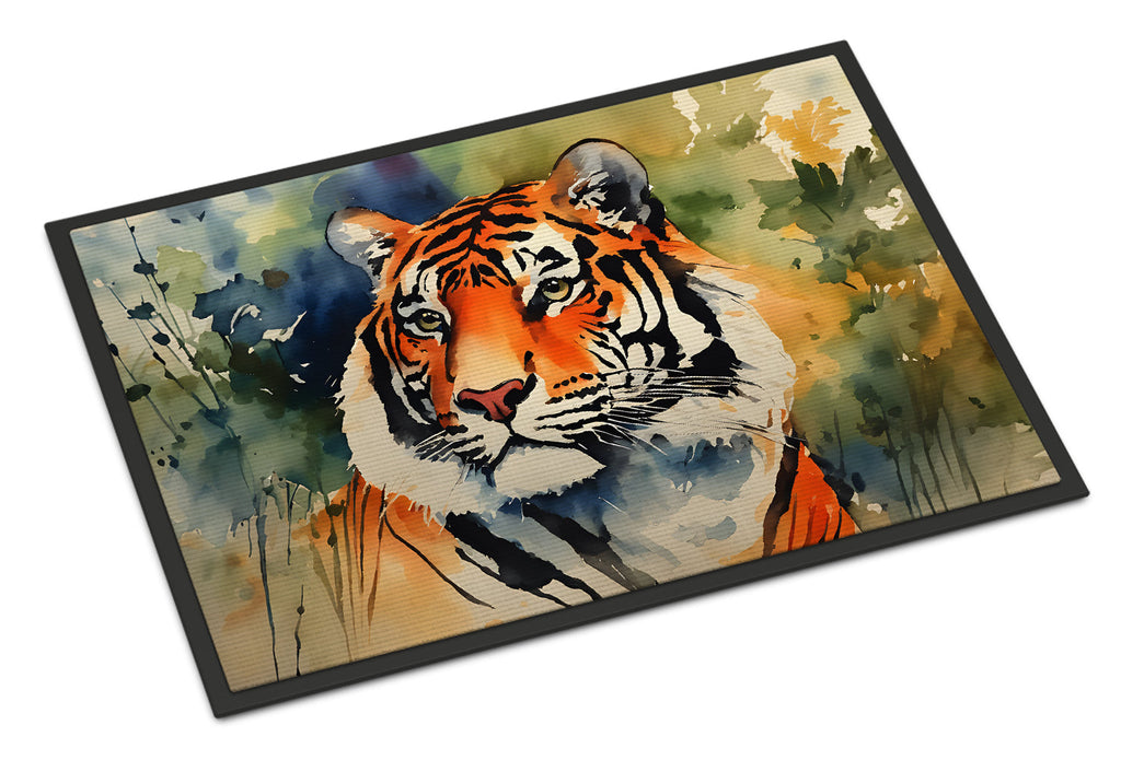 Tiger Doormat Indoor Outdoor 24H X 36W Front Door Mat Rugs for Entryway, Non Slip Washable Low Pile,