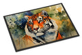 Tiger Doormat Indoor Outdoor 24H X 36W Front Door Mat Rugs for Entryway, Non Slip Washable Low Pile,