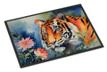 Tiger Doormat Indoor Outdoor 24H X 36W Front Door Mat Rugs for Entryway, Non Slip Washable Low Pile,