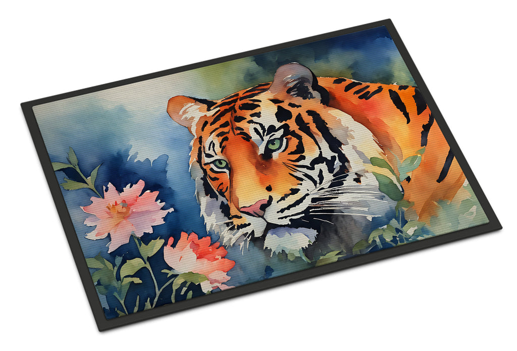 Tiger Doormat Indoor Outdoor 18H X 27W Front Door Mat Rugs for Entryway, Non Slip Washable