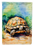 Turtles Tortoises House Flag 28x40 Porch Sleeve Pole Decorative Outside Yard Banner Artwork Wall Hanging, Polyester