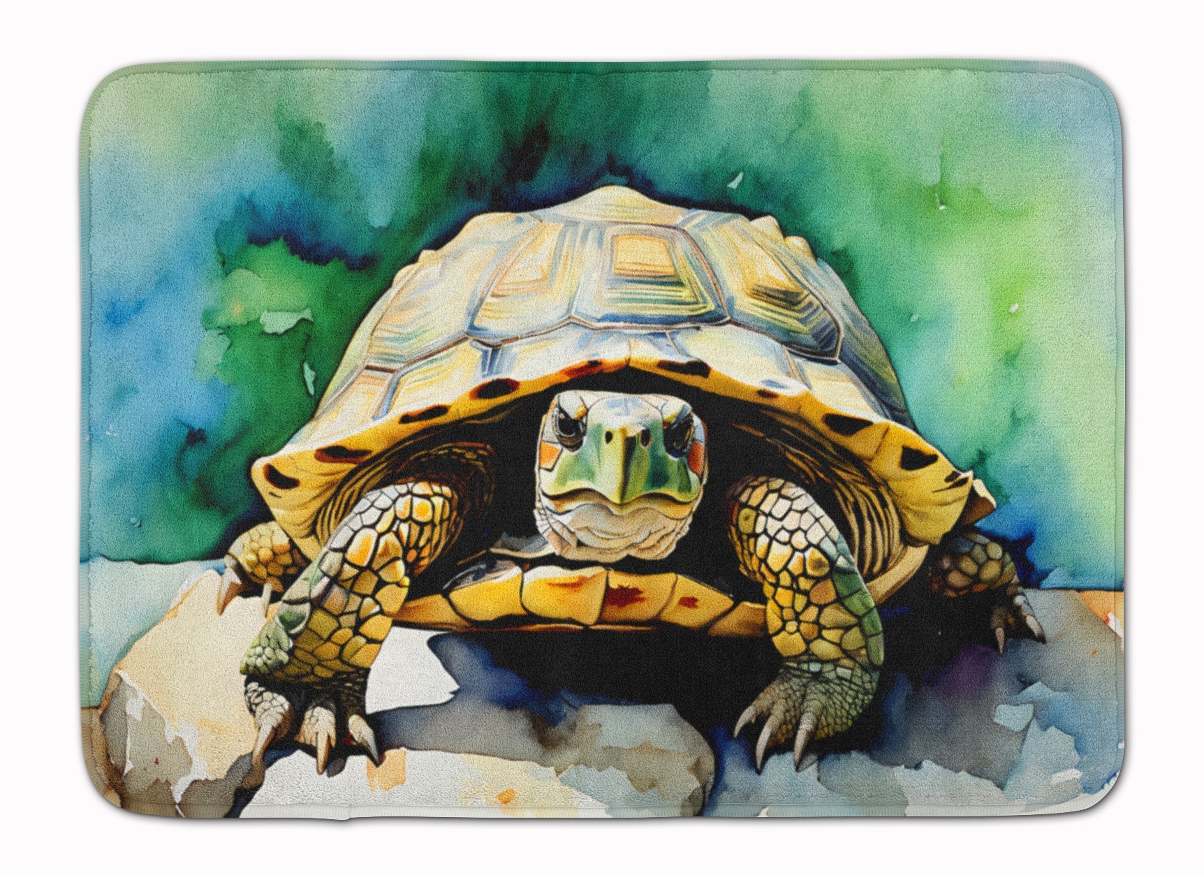 Turtles Tortoises Memory Foam Kitchen Mat Machine Washable Anti-Fatigue Cushion Comfort Bath or Kitchen Rug