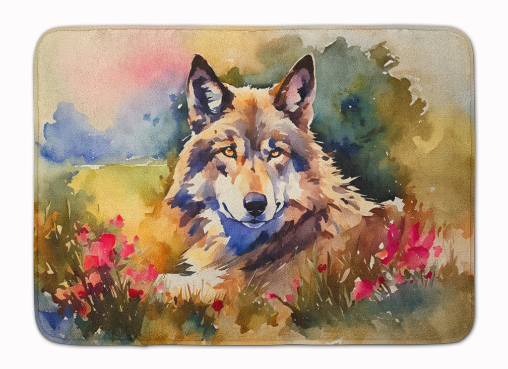 Wolves Wolf  Memory Foam Kitchen Mat Machine Washable Anti-Fatigue Cushion Comfort Bath or Kitchen Rug