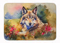 Wolves Wolf  Memory Foam Kitchen Mat Machine Washable Anti-Fatigue Cushion Comfort Bath or Kitchen Rug