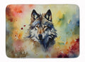 Wolves Wolf  Memory Foam Kitchen Mat Machine Washable Anti-Fatigue Cushion Comfort Bath or Kitchen Rug