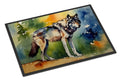 Wolves Wolf  Doormat Indoor Outdoor 24H X 36W Front Door Mat Rugs for Entryway, Non Slip Washable Low Pile,
