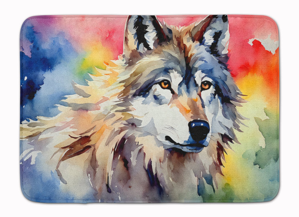 Wolves Wolf  Memory Foam Kitchen Mat Machine Washable Anti-Fatigue Cushion Comfort Bath or Kitchen Rug
