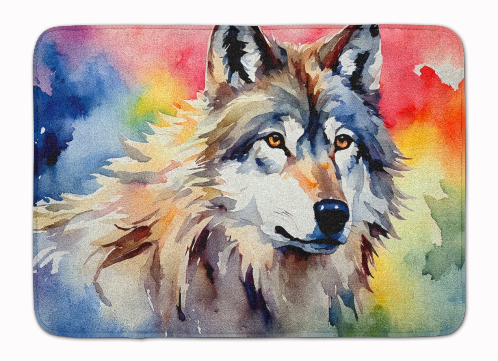 Wolves Wolf  Memory Foam Kitchen Mat Machine Washable Anti-Fatigue Cushion Comfort Bath or Kitchen Rug