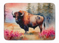 Wood Bison Memory Foam Kitchen Mat Machine Washable Anti-Fatigue Cushion Comfort Bath or Kitchen Rug