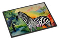 Zebra Doormat Indoor Outdoor 24H X 36W Front Door Mat Rugs for Entryway, Non Slip Washable Low Pile,