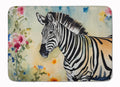 Zebra Memory Foam Kitchen Mat Machine Washable Anti-Fatigue Cushion Comfort Bath or Kitchen Rug