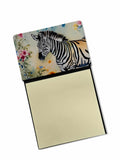 Zebra Watercolor Sticky Note Holder Refillable Dispenser Desk Accessory 3x3 Pad Gift