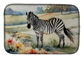 Zebra Dish Drying Mat Absorbent Dish Drying Mat Pad for Kitchen Counter Dish Drainer Mat for Countertop, 14 x 21", Multicolor