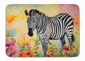 Zebra Memory Foam Kitchen Mat Machine Washable Anti-Fatigue Cushion Comfort Bath or Kitchen Rug