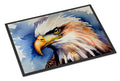 Bald Eagle Portrait Close-Up Doormat Indoor Outdoor 18H X 27W Front Door Mat Rugs for Entryway, Non Slip Washable