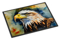 Bald Eagle Portrait Wildlife Doormat Indoor Outdoor 24H X 36W Front Door Mat Rugs for Entryway, Non Slip Washable Low Pile,