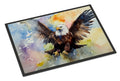 Bald Eagle Flying Wings Spread Doormat Indoor Outdoor 24H X 36W Front Door Mat Rugs for Entryway, Non Slip Washable Low Pile,
