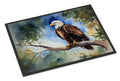 Bald Eagle Perched Tree Branch Doormat Indoor Outdoor 18H X 27W Front Door Mat Rugs for Entryway, Non Slip Washable