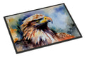 Bald Eagle Portrait Close Detail Doormat Indoor Outdoor 24H X 36W Front Door Mat Rugs for Entryway, Non Slip Washable Low Pile,