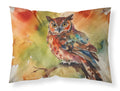 Elf Owl Perched Branch Standard Pillowcase Lightweight Super Soft Easy Care Decorative Artwork Pillowcase, Standard