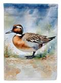 Northern Pintail Duck Standing Shore House Flag 28x40 Porch Sleeve Pole Decorative Outside Yard Banner Artwork Wall Hanging, Polyester
