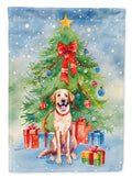 Chesapeake Bay Retriever Christmas House Flag 28x40 Porch Sleeve Pole Decorative Outside Yard Banner Artwork Wall Hanging, Polyester