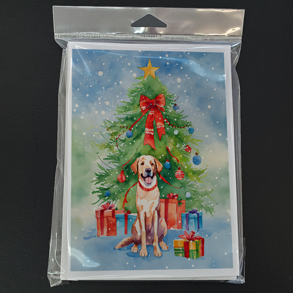 Chesapeake Bay Retriever Christmas Greeting Cards Pack of 8 Blank Cards with Envelopes Whimsical A7 Size 5x7