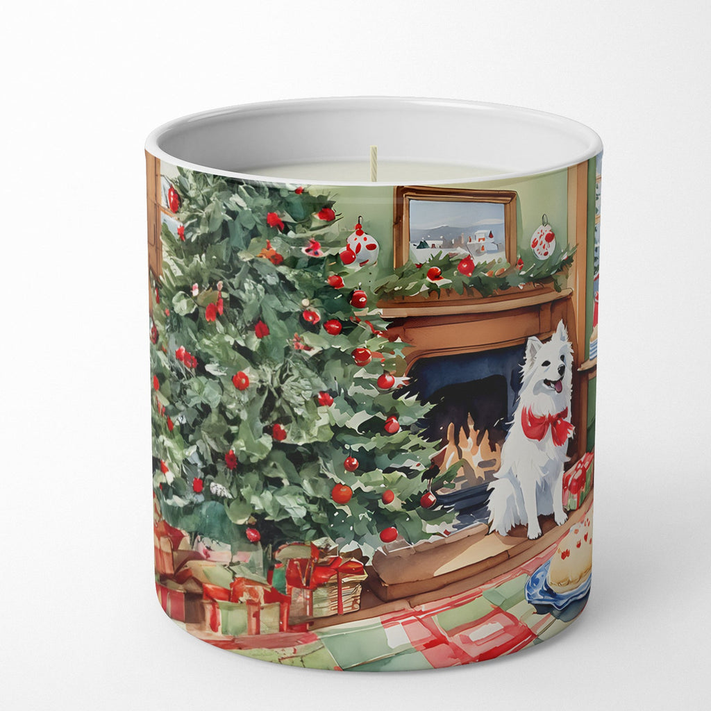 American Eskimo Christmas Cookies Decorative Soy Candle Nature Soy Wax Essential Oil Home Decor Ideal for Bedroom Kitchen Bath Office Gift, 10 oz