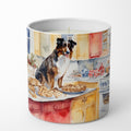 Australian Shepherd Christmas Cookies Decorative Soy Candle Nature Soy Wax Essential Oil Home Decor Ideal for Bedroom Kitchen Bath Office Gift, 10 oz
