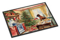 Boxer Christmas Cookies Doormat Indoor Outdoor 24H X 36W Front Door Mat Rugs for Entryway, Non Slip Washable Low Pile,