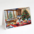 Boxer Christmas Cookies Greeting Cards Pack of 8 Blank Cards with Envelopes Whimsical A7 Size 5x7