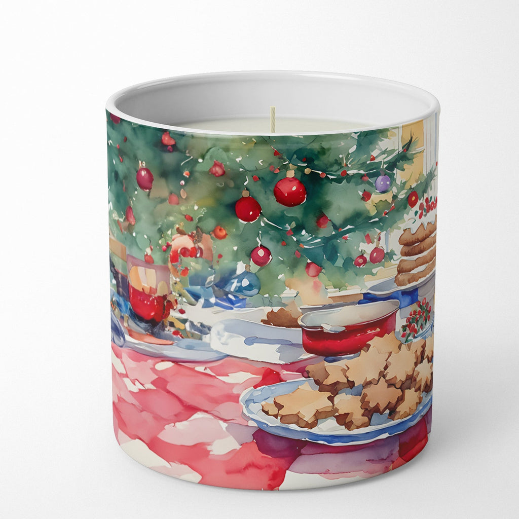 Cairn Terrier Christmas Cookies Decorative Soy Candle Nature Soy Wax Essential Oil Home Decor Ideal for Bedroom Kitchen Bath Office Gift, 10 oz