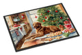 Chesapeake Bay Retriever Christmas Cookies Doormat Indoor Outdoor 24H X 36W Front Door Mat Rugs for Entryway, Non Slip Washable Low Pile,