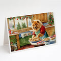 Chow Chow Christmas Cookies Greeting Cards Pack of 8 Blank Cards with Envelopes Whimsical A7 Size 5x7