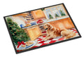 Golden Retriever Christmas Cookies Doormat Indoor Outdoor 18H X 27W Front Door Mat Rugs for Entryway, Non Slip Washable