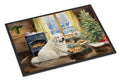 Great Pyrenees Christmas Cookies Doormat Indoor Outdoor 24H X 36W Front Door Mat Rugs for Entryway, Non Slip Washable Low Pile,