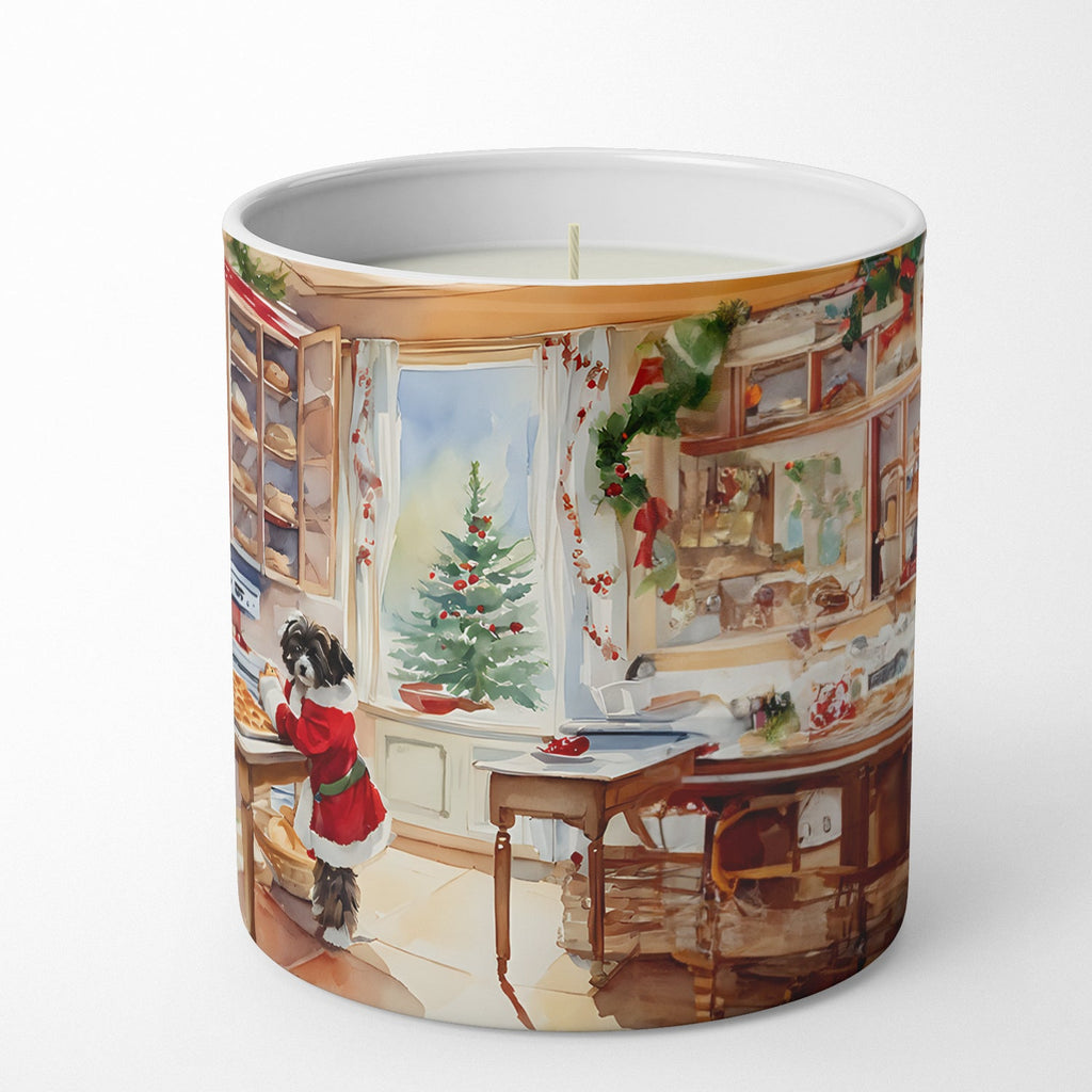 Havanese Christmas Cookies Decorative Soy Candle Nature Soy Wax Essential Oil Home Decor Ideal for Bedroom Kitchen Bath Office Gift, 10 oz