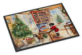 Havanese Christmas Cookies Doormat Indoor Outdoor 18H X 27W Front Door Mat Rugs for Entryway, Non Slip Washable