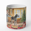 Irish Wolfhound Christmas Cookies Decorative Soy Candle Nature Soy Wax Essential Oil Home Decor Ideal for Bedroom Kitchen Bath Office Gift, 10 oz
