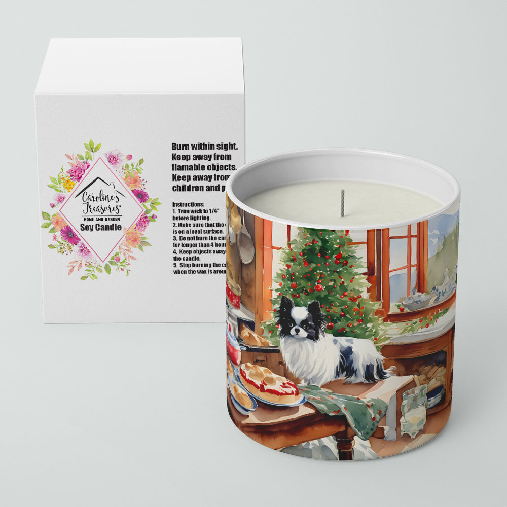 Japanese Chin Christmas Cookies Decorative Soy Candle Nature Soy Wax Essential Oil Home Decor Ideal for Bedroom Kitchen Bath Office Gift, 10 oz